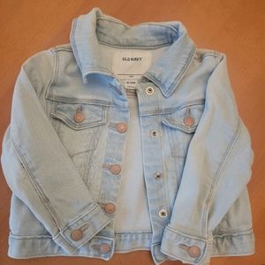 Baby girl old navy jean jacket
